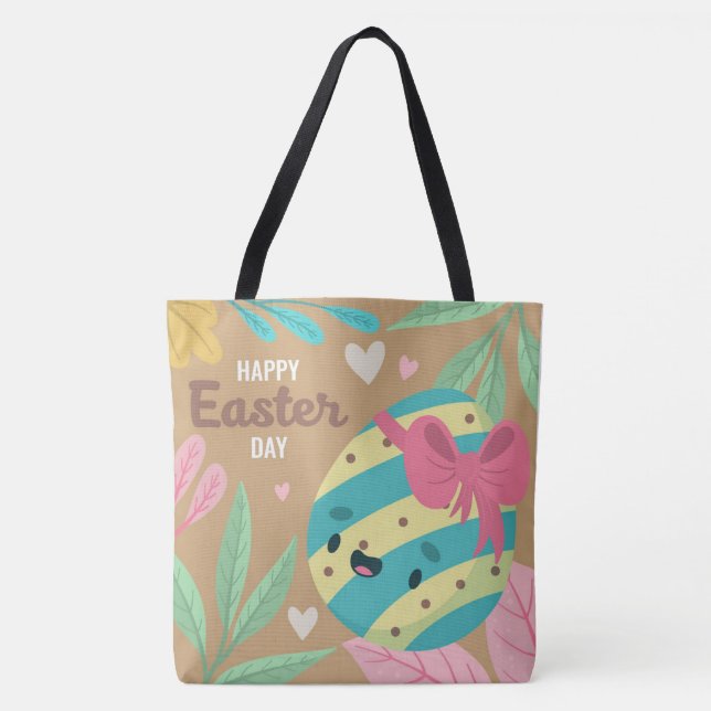 Easter Egg Tote Bag (Front)