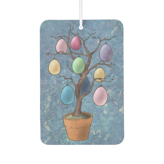 Easter Egg Tree Air Freshener (Front)