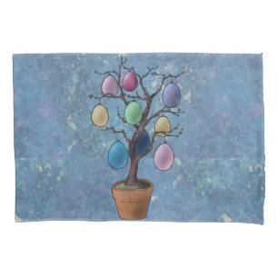 Easter Egg Tree Pillowcase