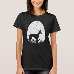 Easter Egg Vintage Retro Style Greyhound Dog Easte T-Shirt