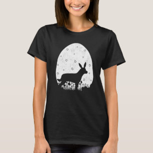 Easter Egg Vintage Retro Style Rottweiler Dog East T-Shirt