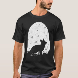 Easter Egg Vintage Style Fennec Fox Easter Sunday T-Shirt