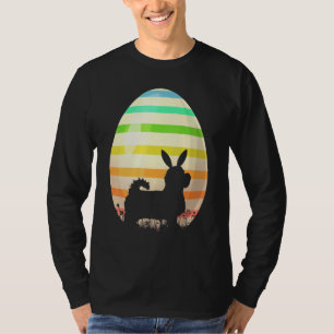 Easter Egg Vintage Style Maltipoo Dog Easter T-Shirt