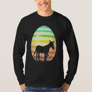 Easter Egg  Vintage Style Mule Easter Egg T-Shirt