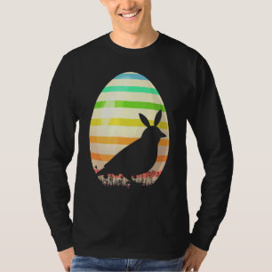 Easter Egg Vintage Style Sparrow Bird Easter Egg T-Shirt