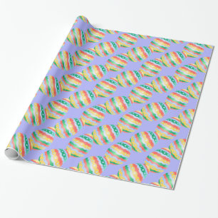 Easter Egg Wrapping Paper Festive Easter Giftpaper