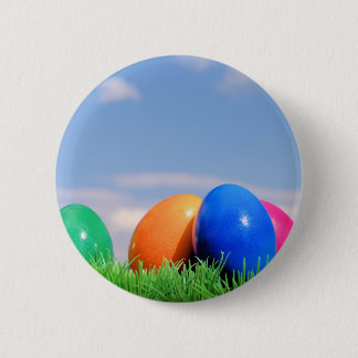 easter eggs 2 inch round button