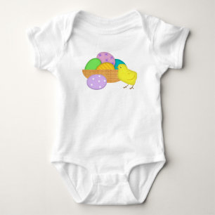 Easter Eggs And Chick Bodysuit