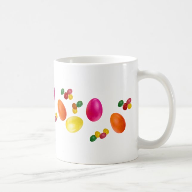 Easter Eggs and Jelly Beans Mug (Right)