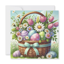 Easter Eggs Basket