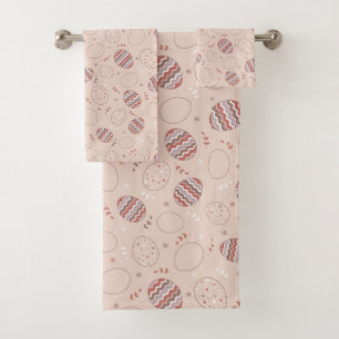  Easter Eggs  Bath Towel Set