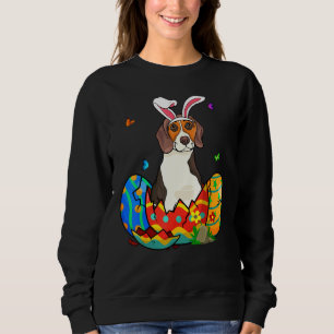Easter Eggs Beagle Bunny Dog Dog Dad Dog Mom Sweatshirt