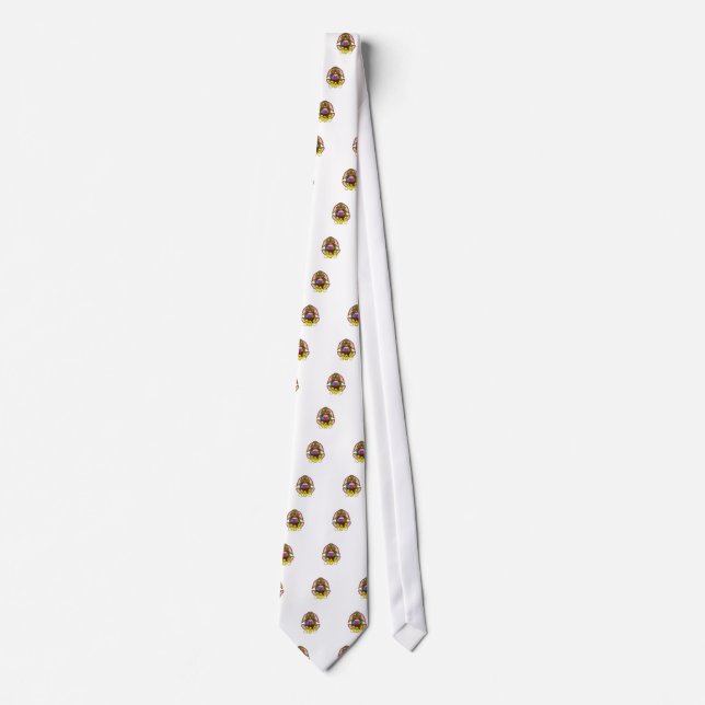 Easter Eggs Bunny Tie (Front)