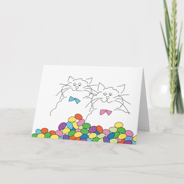Easter Eggs Card (Front)