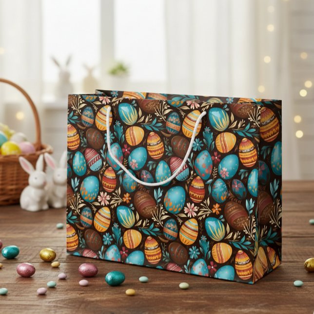 Easter Eggs Chocolate  Large Gift Bag (Creator Uploaded)