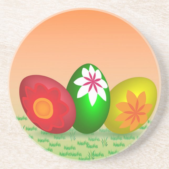 Easter Eggs Coaster (Front)