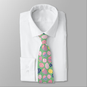 Easter Eggs Colourful Pattern Tie