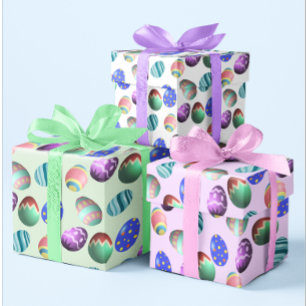 Easter Eggs, Colouring Eggs, Spring, Easter Party, Wrapping Paper Sheet