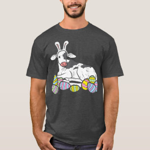 Easter eggs Cow Easter Bunny Funny Easter T-Shirt