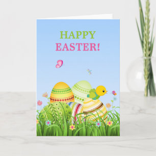 Easter Eggs Easter Greeting Card