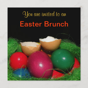 Easter eggs Easter Party Invitation Card