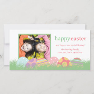 Easter Eggs Easter Photo Greeting Cards