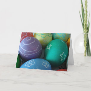 Easter Eggs - Greeting Card