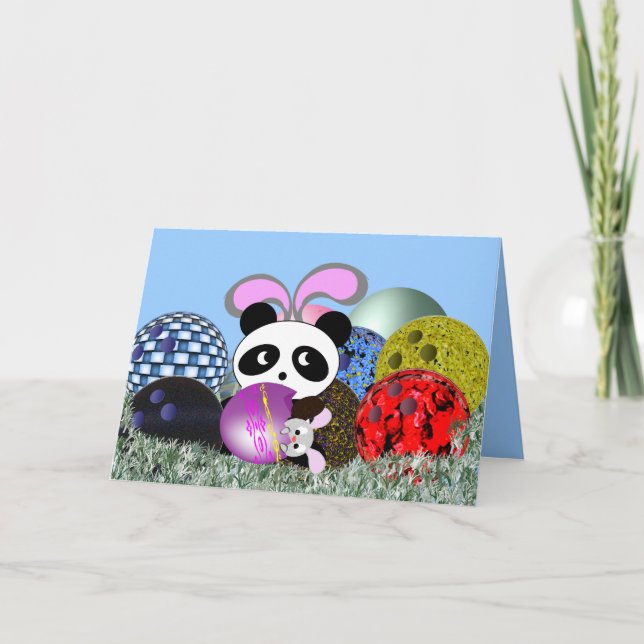 Easter Eggs ? Holiday Card (Front)
