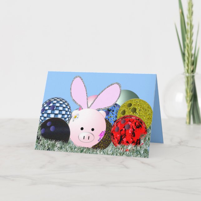 Easter Eggs ? Holiday Card (Front)