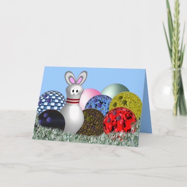 Easter Eggs? Holiday Card (Front)