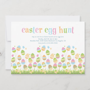 Easter Eggs in the Park Invitation