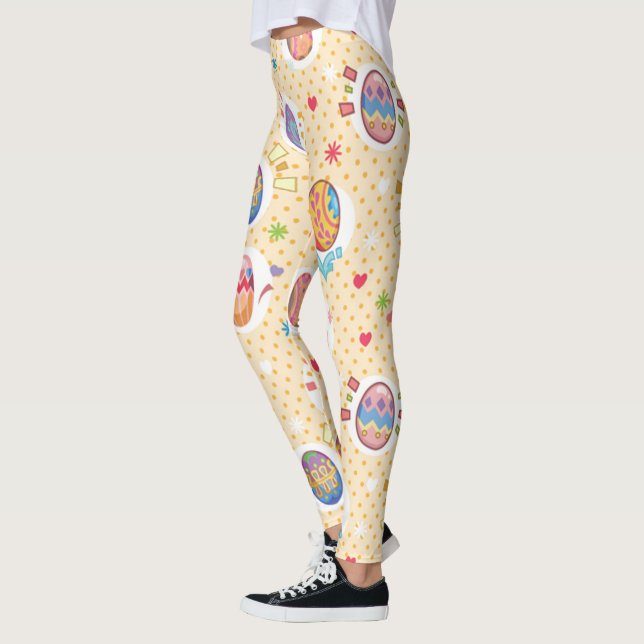 Easter Eggs Leggings (Left)