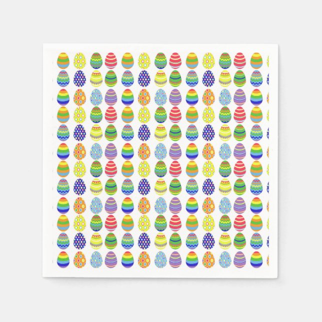 Easter eggs napkin (Front)