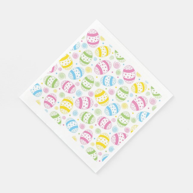 Easter Eggs Napkin (Corner)