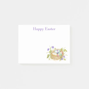 Easter Eggs Nest Post-It Notes