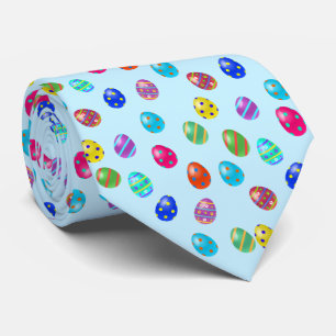 Easter Eggs Pattern Tie