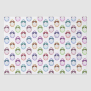 Easter eggs pattern tissue paper