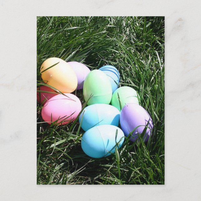 Easter eggs post card (Front)