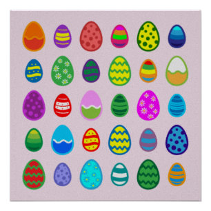 Easter Eggs Poster