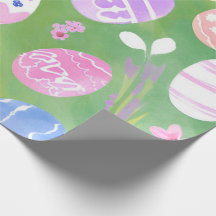 Easter Eggs | Pretty Pastel Watercolor Egg Hunt