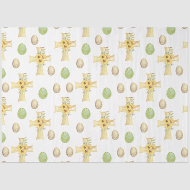 Easter Eggs Series Design 7 Tissue Paper (Front)