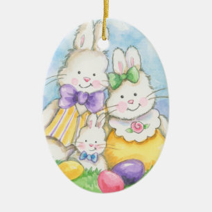 Easter Eggs - SRF Ceramic Ornament