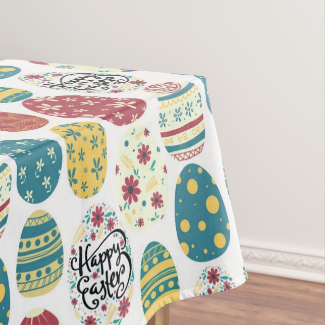Easter Eggs Tablecloth (In Situ)