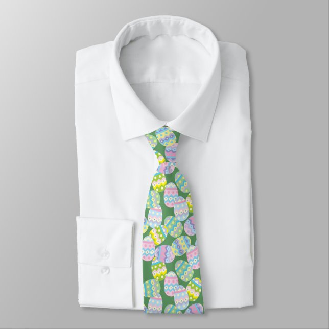 Easter Eggs Tie (Tied)