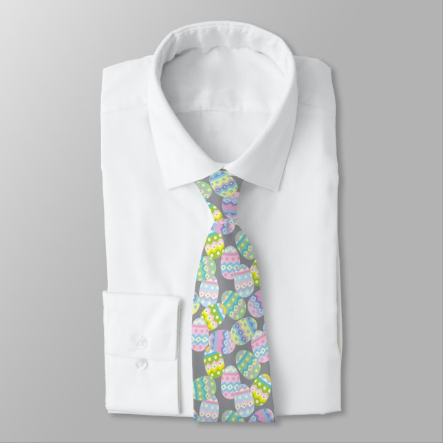 Easter Eggs Tie (Tied)