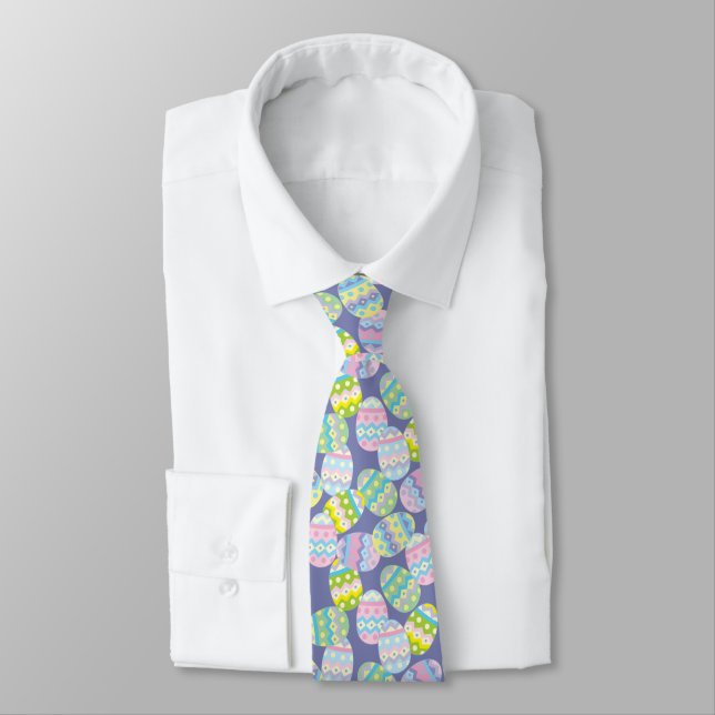 Easter Eggs Tie (Tied)