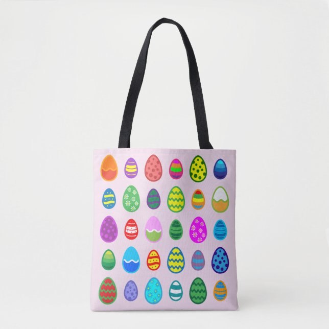 Easter Eggs Tote Bag (Front)
