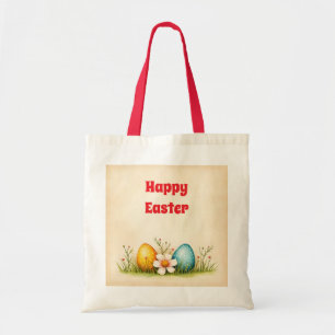 Easter Eggs Vintage Popular Collection Tote Bag