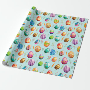 Easter Eggs Wrapping Paper