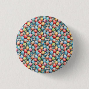 Easter Eggstravagant Delights 1 Inch Round Button